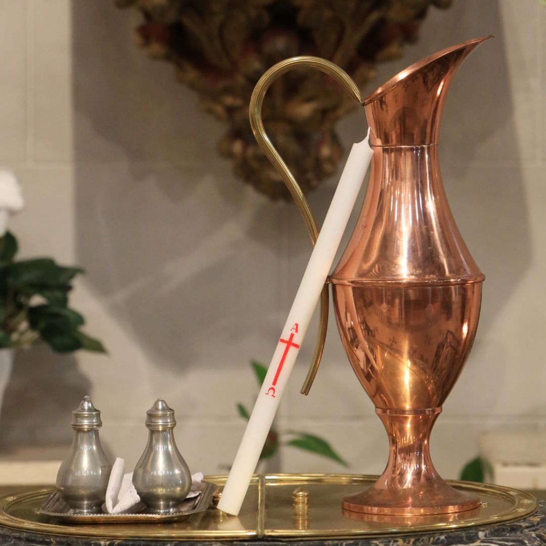 The Paschal Candle Meaning And Symbolism St Jude Shop Inc 